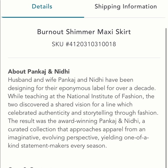 Anthropologie Maxi Skirt - Picture 4 of 5